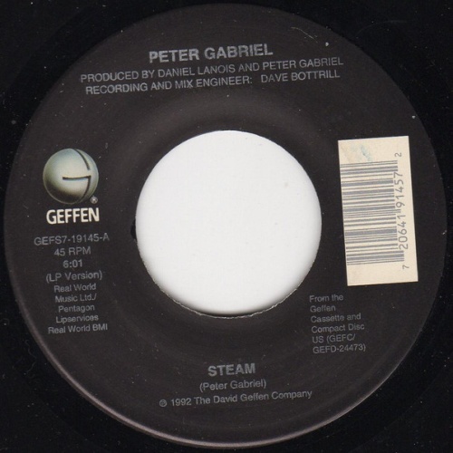Vinyl / Peter Gabriel - Steam / Games Without Frontiers