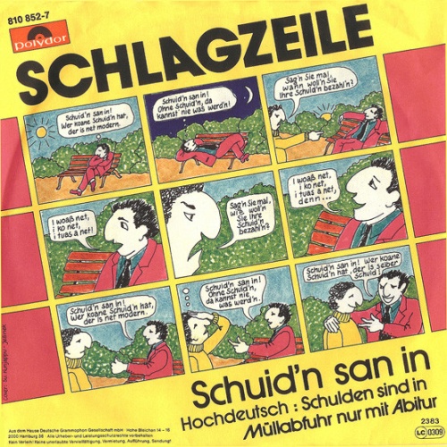 Vinyl / Schlagzeile - Schuid'n San In