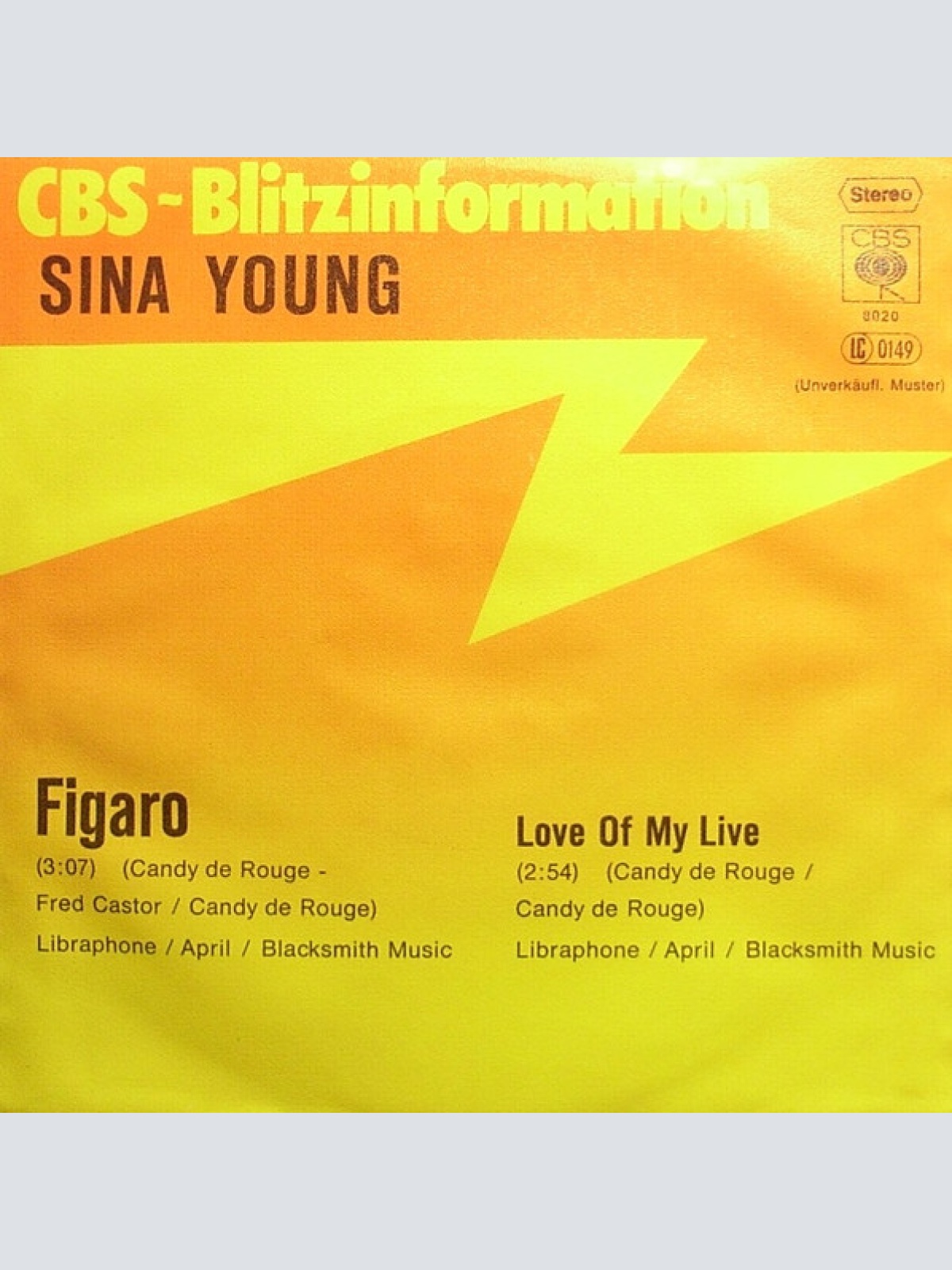 Vinyl / Sina Young - Figaro