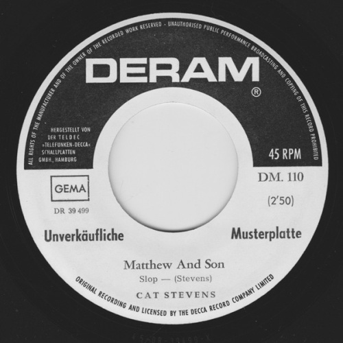 Vinyl / Cat Stevens - Matthew And Son