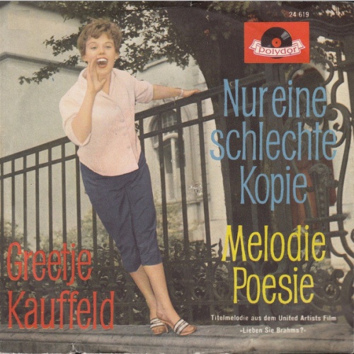 Vinyl / Greetje Kauffeld - Nur Eine Schlechte Kopie / Melodie Poesie