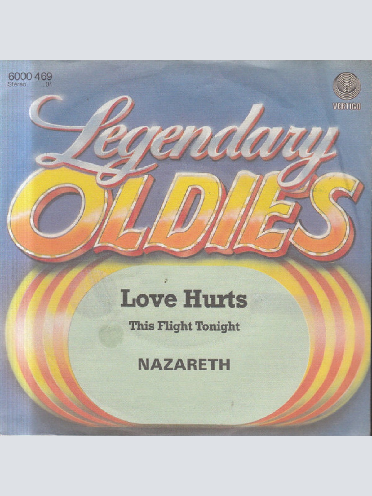 Vinyl / Nazareth (2) - Love Hurts / This Flight Tonight