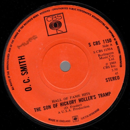 Vinyl / O.C. Smith* - The Son Of Hickory Holler's Tramp