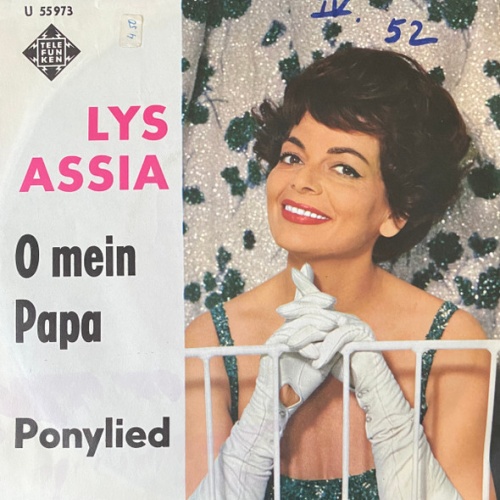 Vinyl / Lys Assia - O Mein Papa / Ponylied