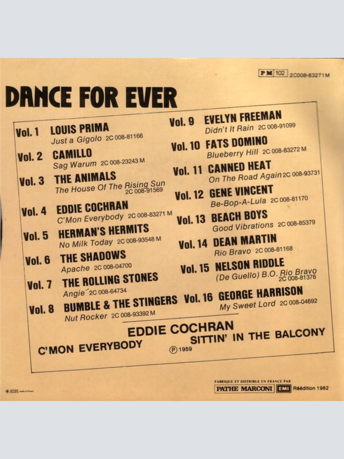 Vinyl / Eddie Cochran - C' Mon Everybody