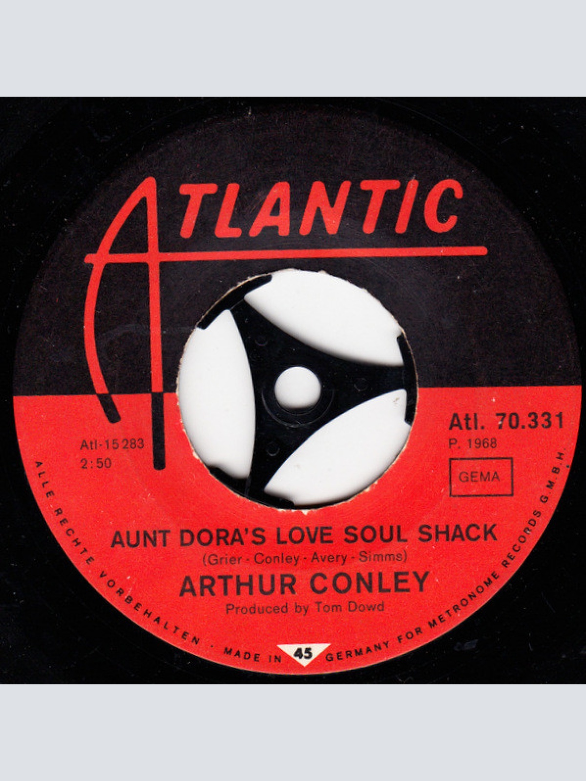 Vinyl / Arthur Conley - Aunt Dora's Love Soul Shack / Is That You Love