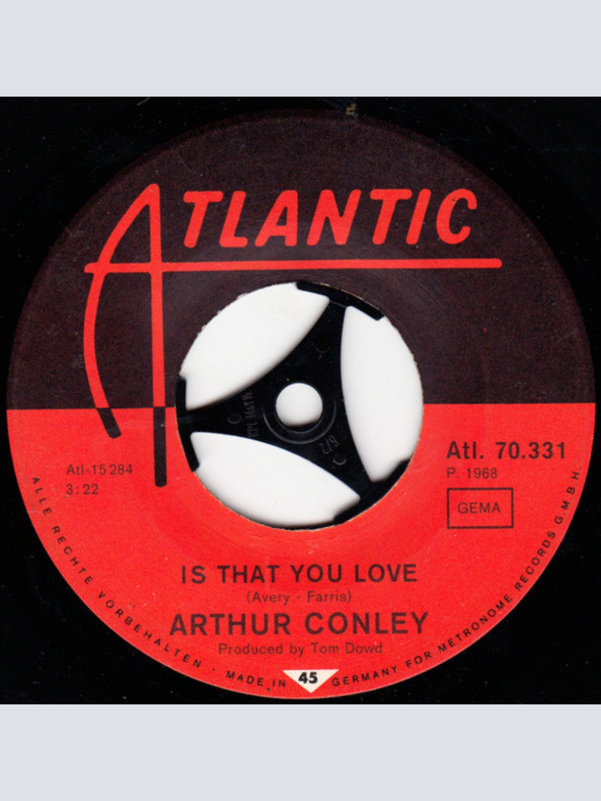Vinyl / Arthur Conley - Aunt Dora's Love Soul Shack / Is That You Love