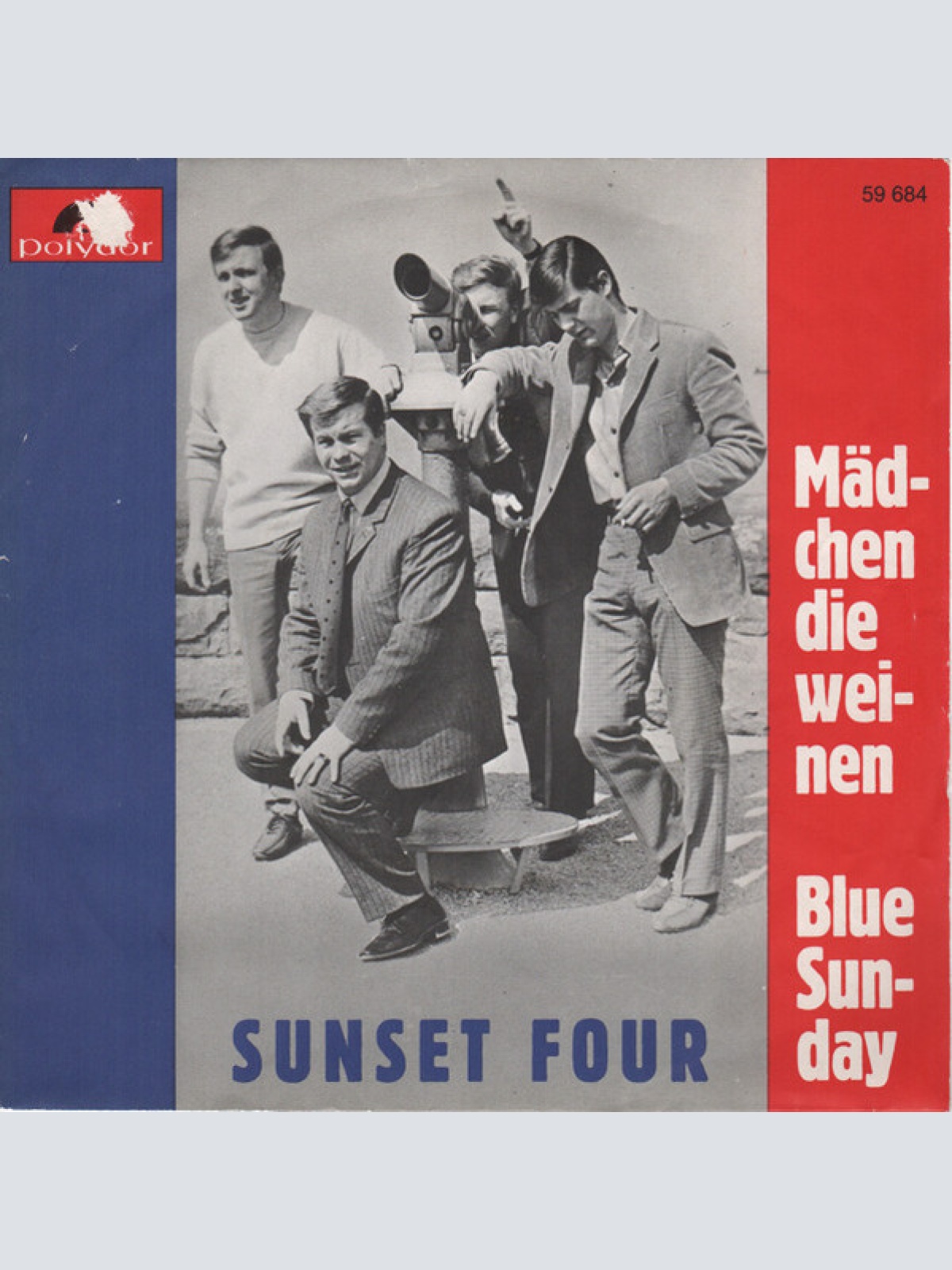 Vinyl / Sunset Four - Mädchen Die Weinen / Blue Sunday