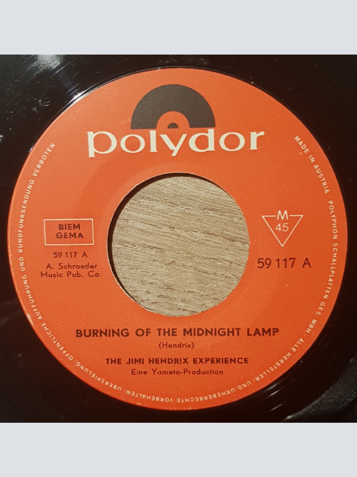 Vinyl / The Jimi Hendrix Experience - Burning Of The Midnight Lamp
