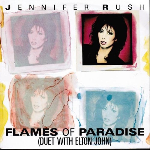 Vinyl / Jennifer Rush Duet With Elton John - Flames Of Paradise