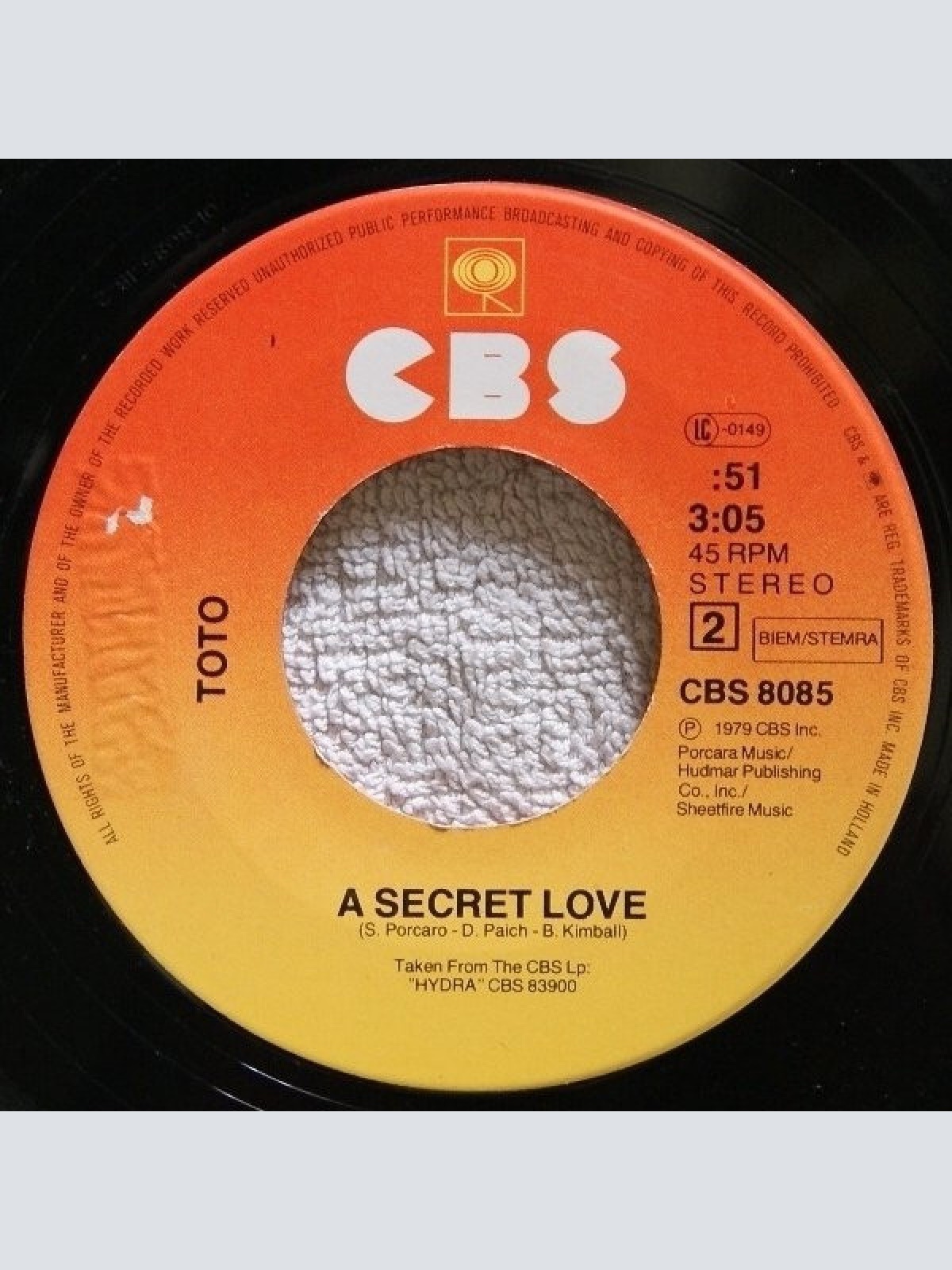 Vinyl / Toto - St. George And The Dragon