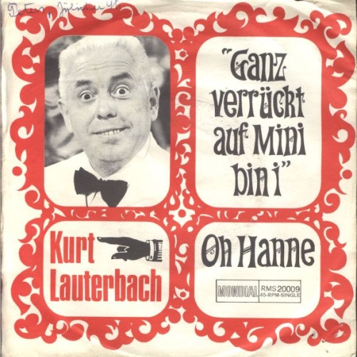 Vinyl / Kurt Lauterbach - Ganz verrückt auf Mini bin i