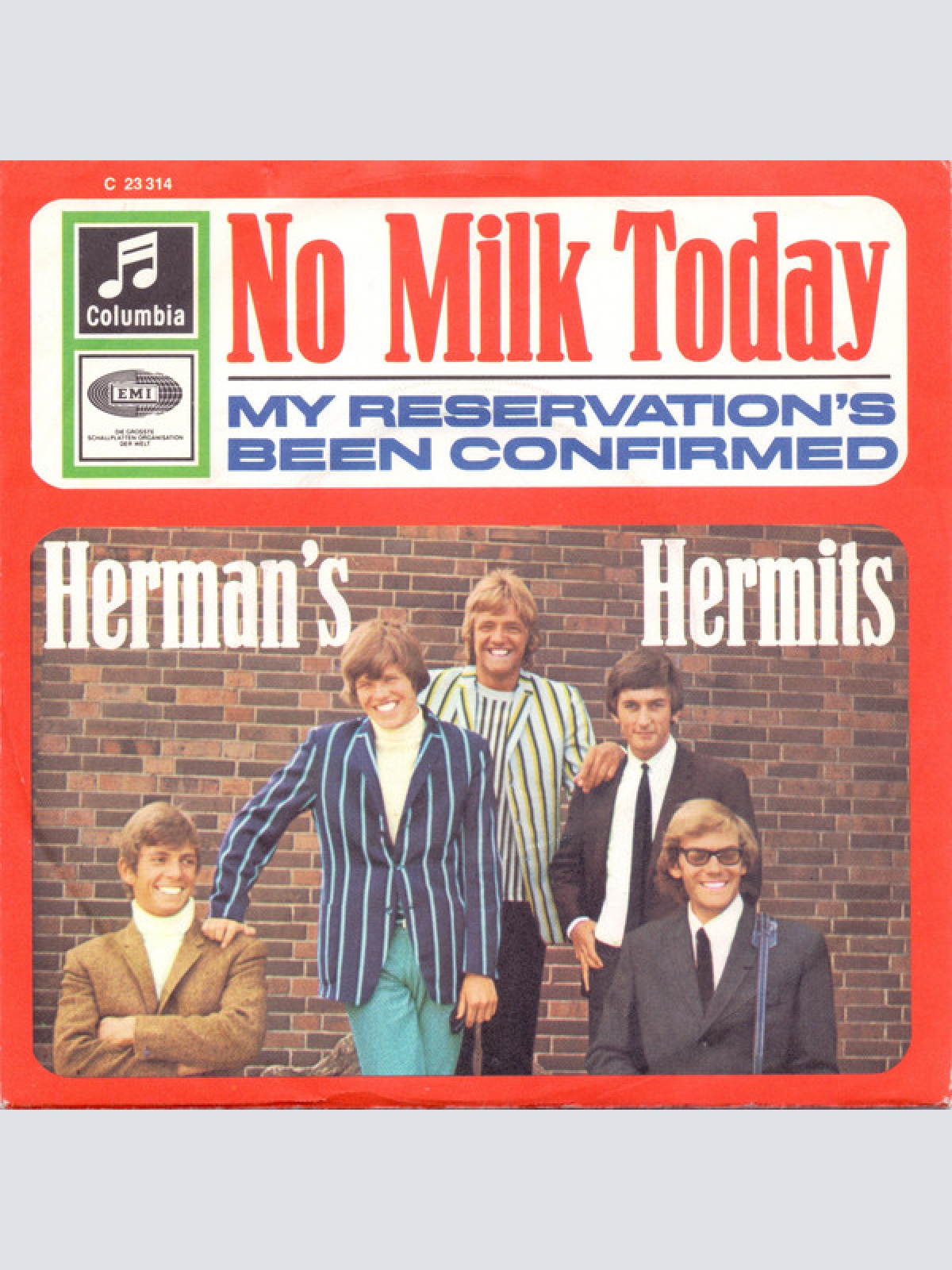 Vinyl / Herman's Hermits - No Milk Today
