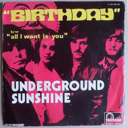 Vinyl / Underground Sunshine - Birthday / All I Want Is You