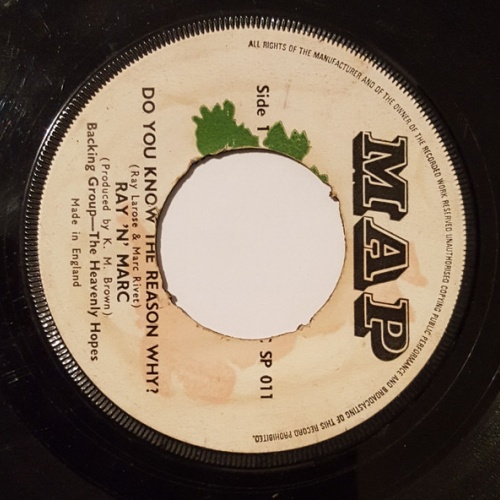 Vinyl / Ray* 'N' Marc* - Do You Know The Reason Why ? / When We Are Togother