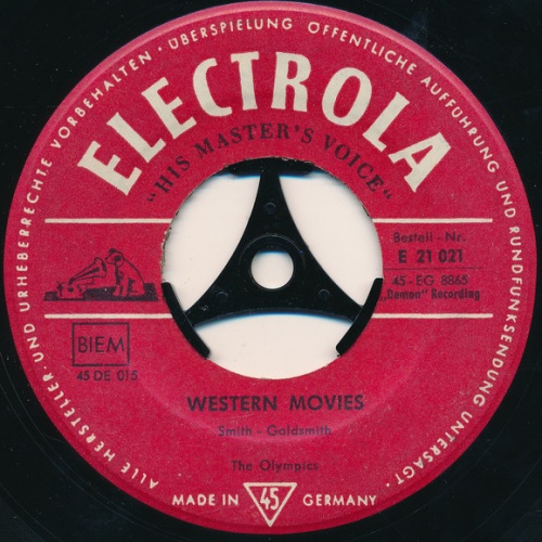Vinyl / The Olympics - Western Movies
