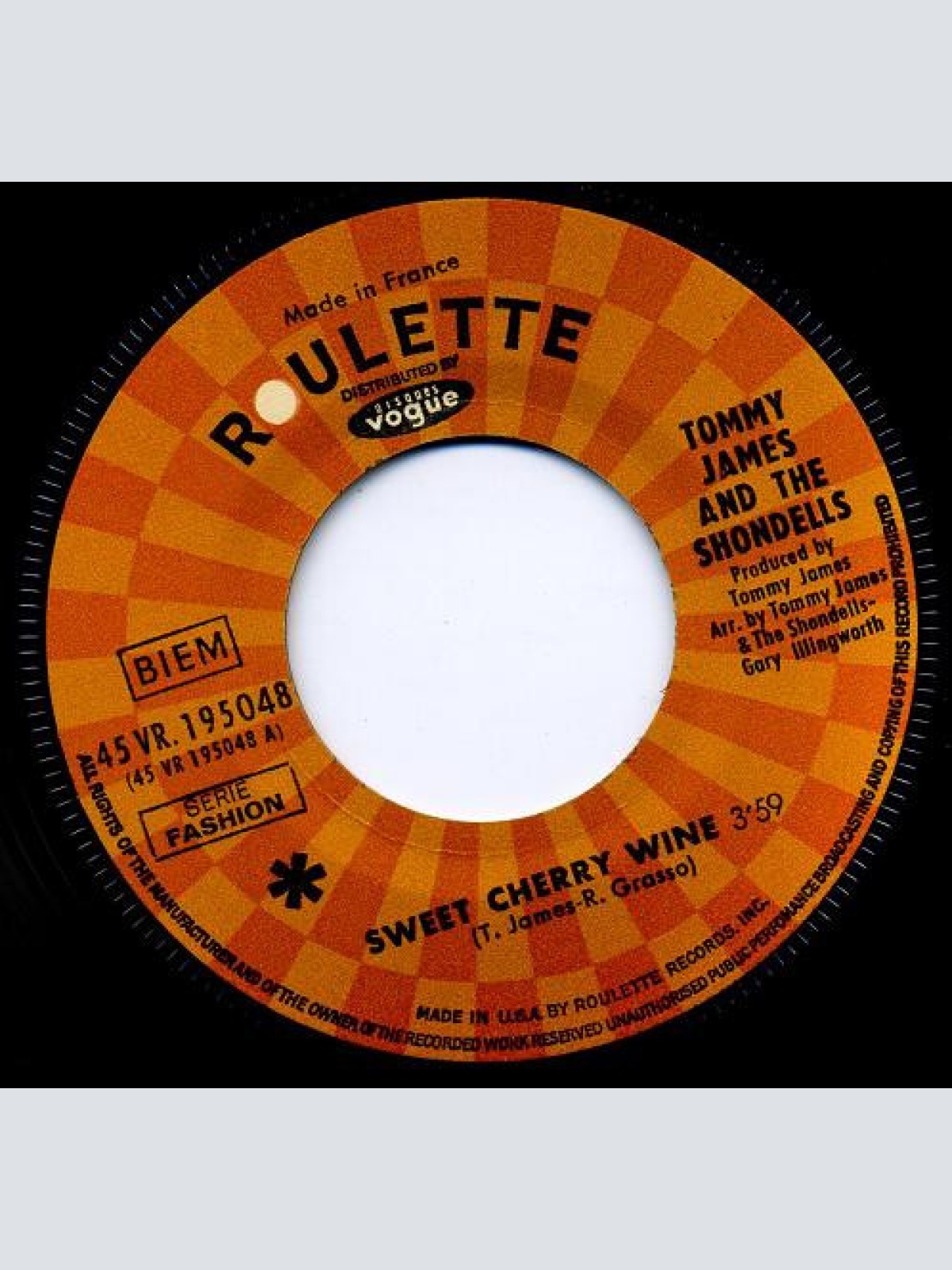 Vinyl / Tommy James And The Shondells* - Sweet Cherry Wine