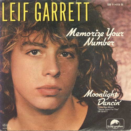 Vinyl / Leif Garrett - Memorize Your Number