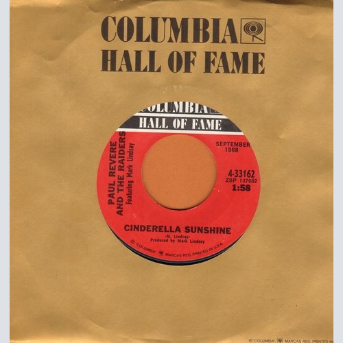 Vinyl / Paul Revere And The Raiders* - Mr. Sun, Mr. Moon/Cinderella Sunshine