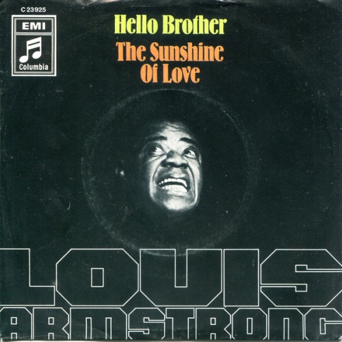 Vinyl / Louis Armstrong - Hello Brother / The Sunshine Of Love