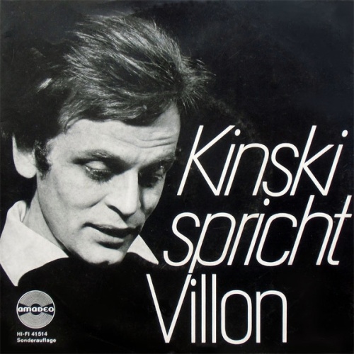 Vinyl / Kinski* Spricht Villon* - Kinski Spricht Villon