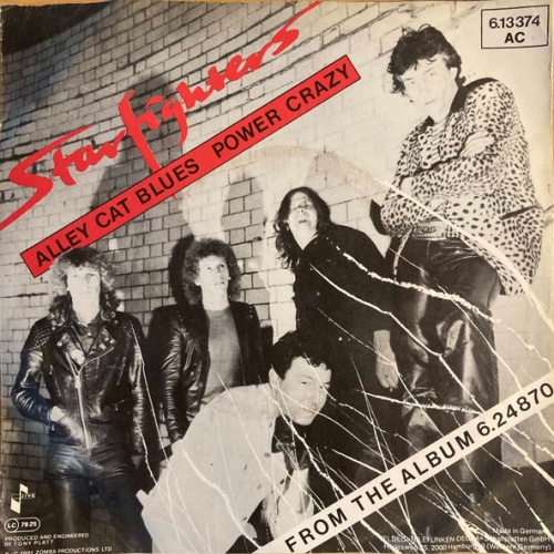 Vinyl / Starfighters - Alley Cat Blues / Power Crazy