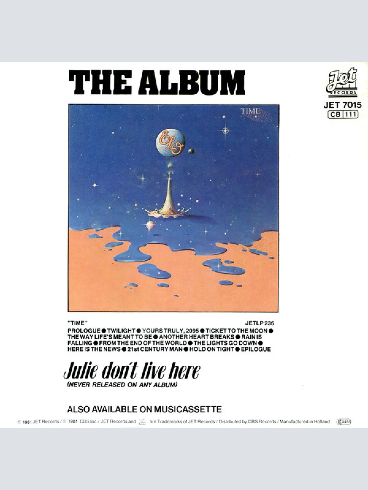 Vinyl / Electric Light Orchestra - Twilight