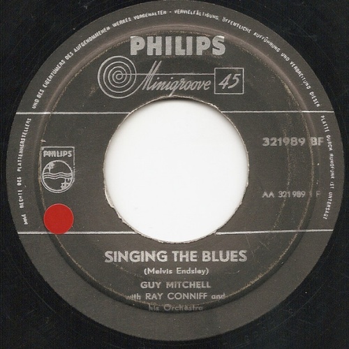 Vinyl / Guy Mitchell - Singing The Blues / Crazy With Love