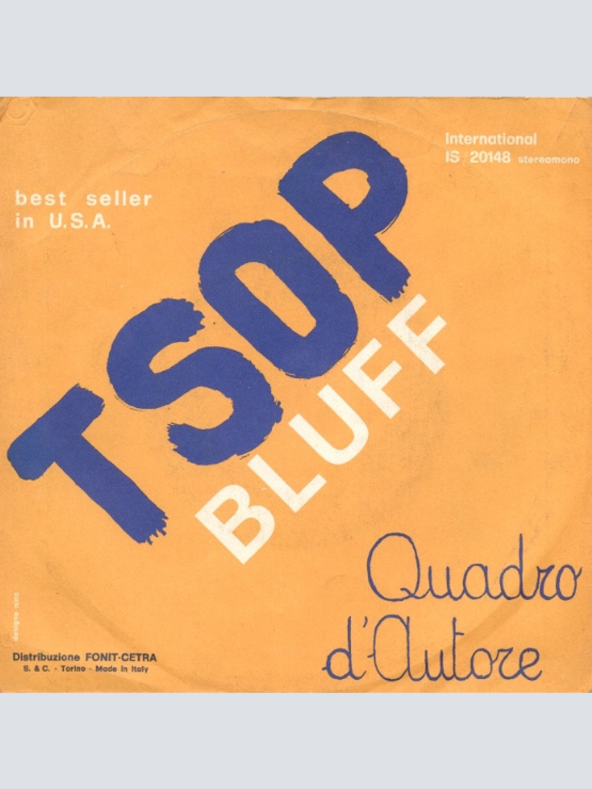 Vinyl / Quadro D'autore - Tsop / Bluff