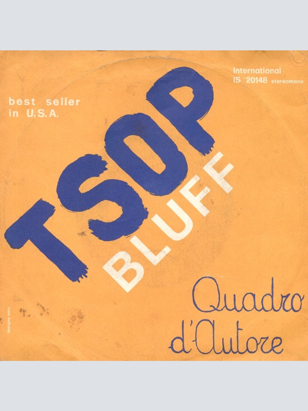 Vinyl / Quadro D'autore - Tsop / Bluff