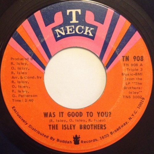 Vinyl / The Isley Brothers - Was It Good To You?