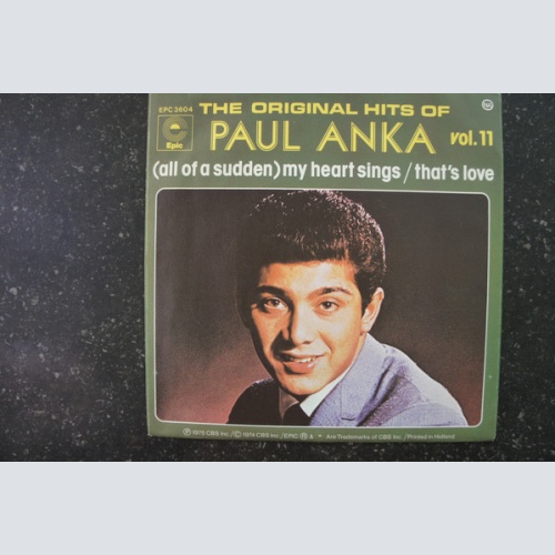 Vinyl / Paul Anka - (All Of A Sudden) My Heart Sings