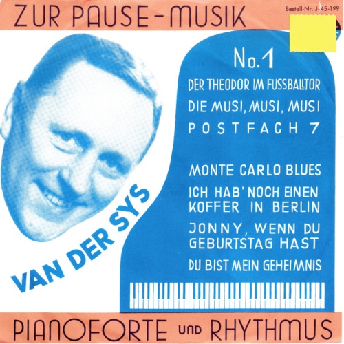 Vinyl / Van Der Sys* - Zur Pause-Musik No. 1