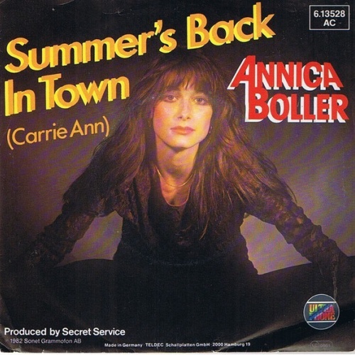 Vinyl / Annica Boller - Summer's Back In Town (Carrie Ann)