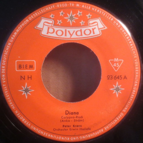 Vinyl / Peter Kraus - Diana