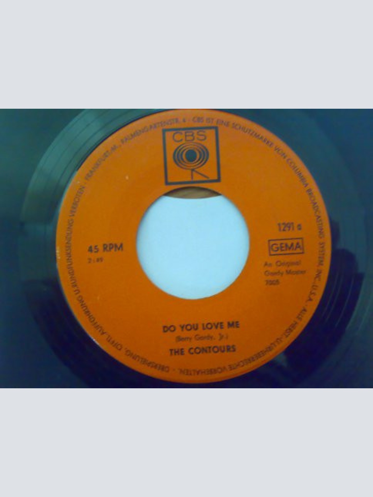 Vinyl / The Contours - Do You Love Me