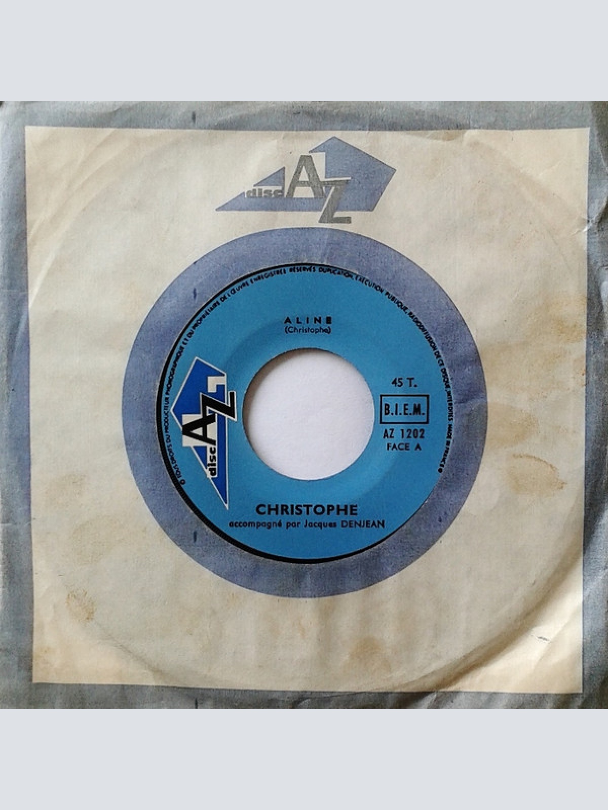 Vinyl / Christophe - Aline