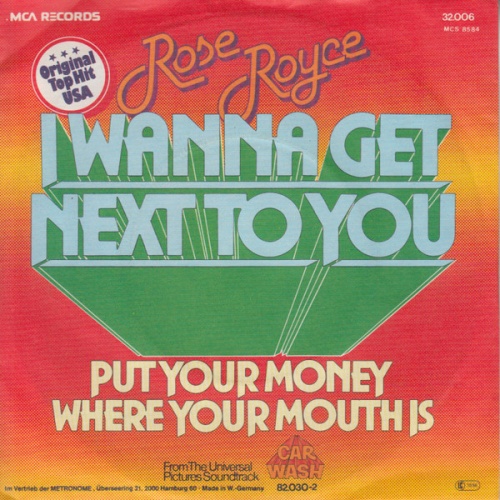 Vinyl / Rose Royce - I Wanna Get Next To You