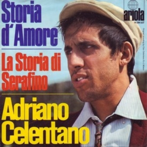 Vinyl / Adriano Celentano - Storia D'Amore / La Storia Di Serafino