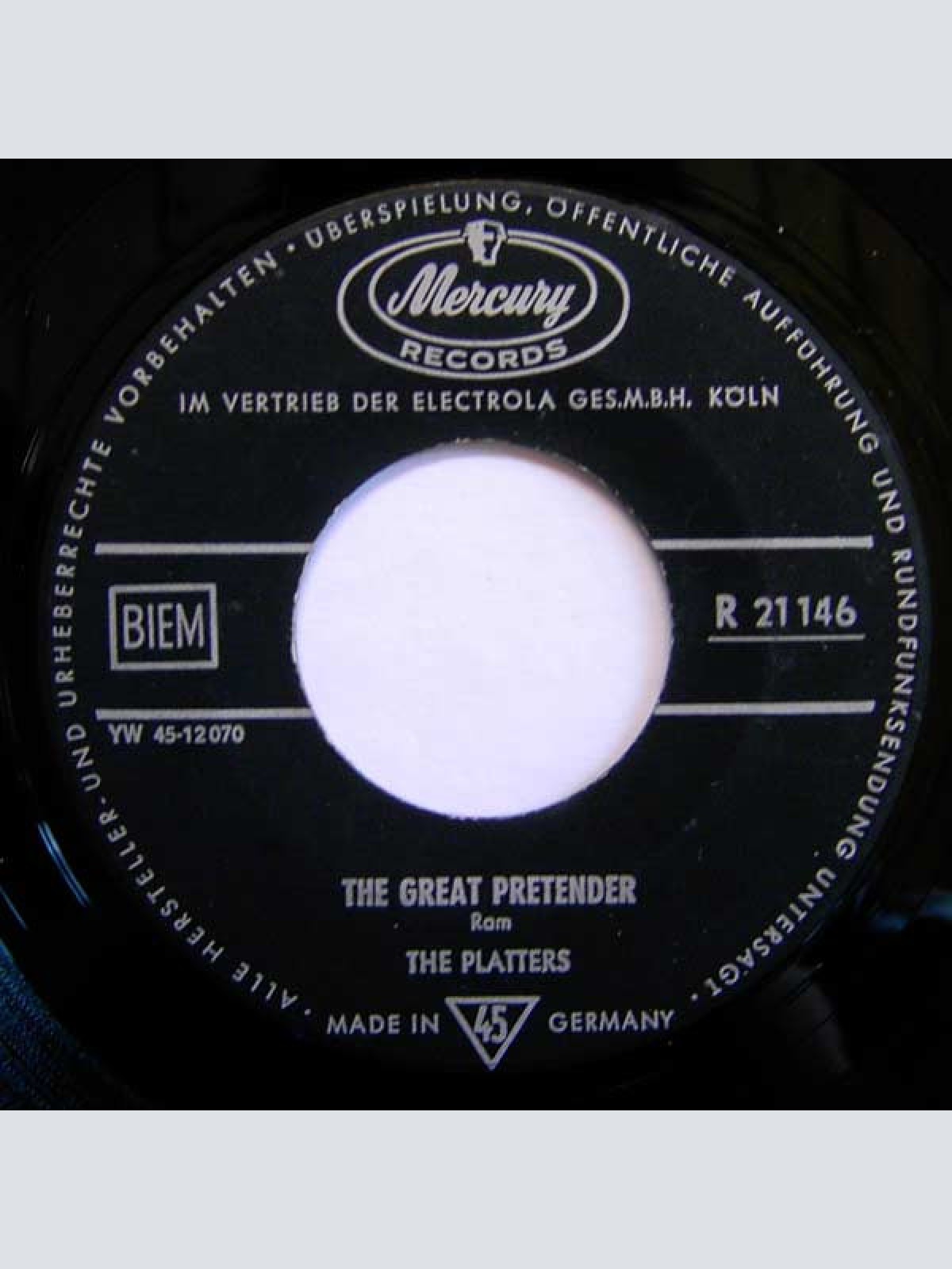 Vinyl / The Platters - Only You / The Great Pretender
