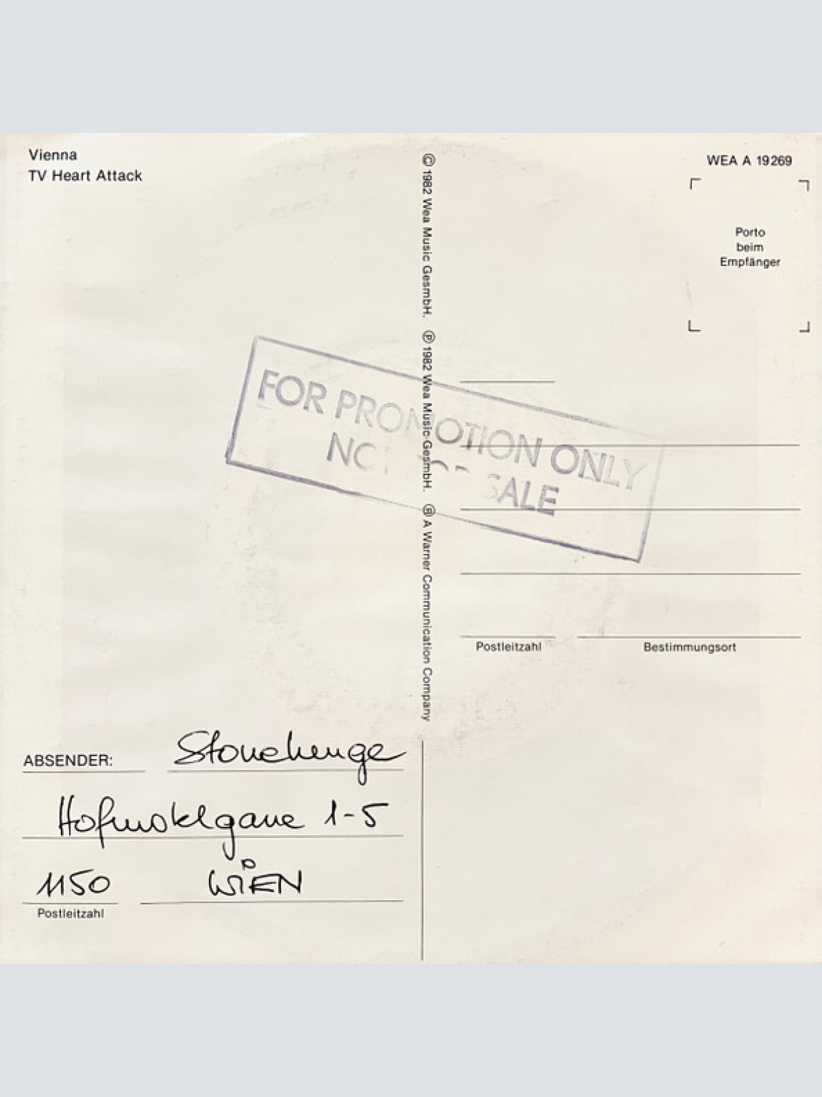 Vinyl / Stonehenge (8) - Vienna