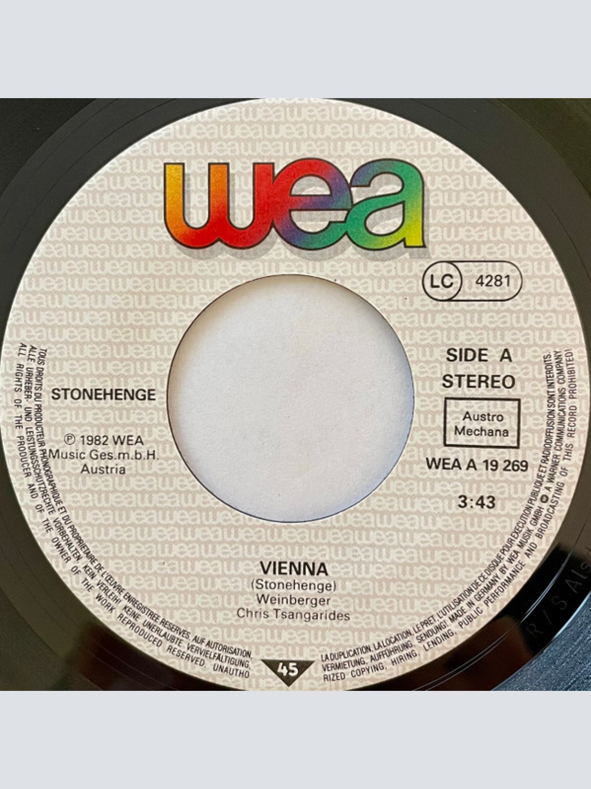 Vinyl / Stonehenge (8) - Vienna