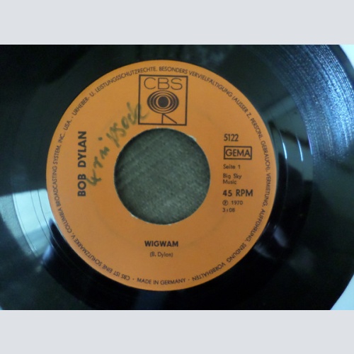 Vinyl / Bob Dylan - Wigwam