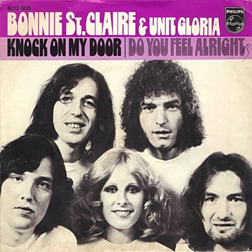 Vinyl / Bonnie St. Claire & Unit Gloria - Knock On My Door / Do You Feel Alright