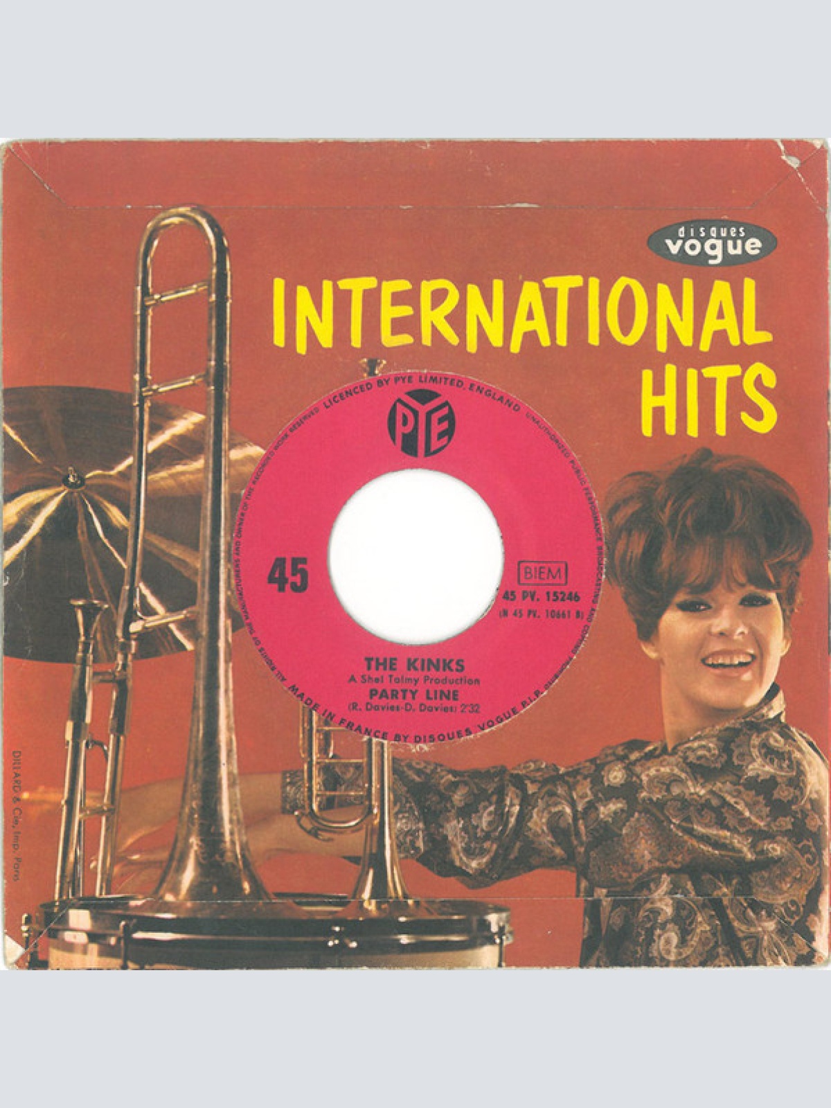 Vinyl / The Kinks - Dandy / Party Line