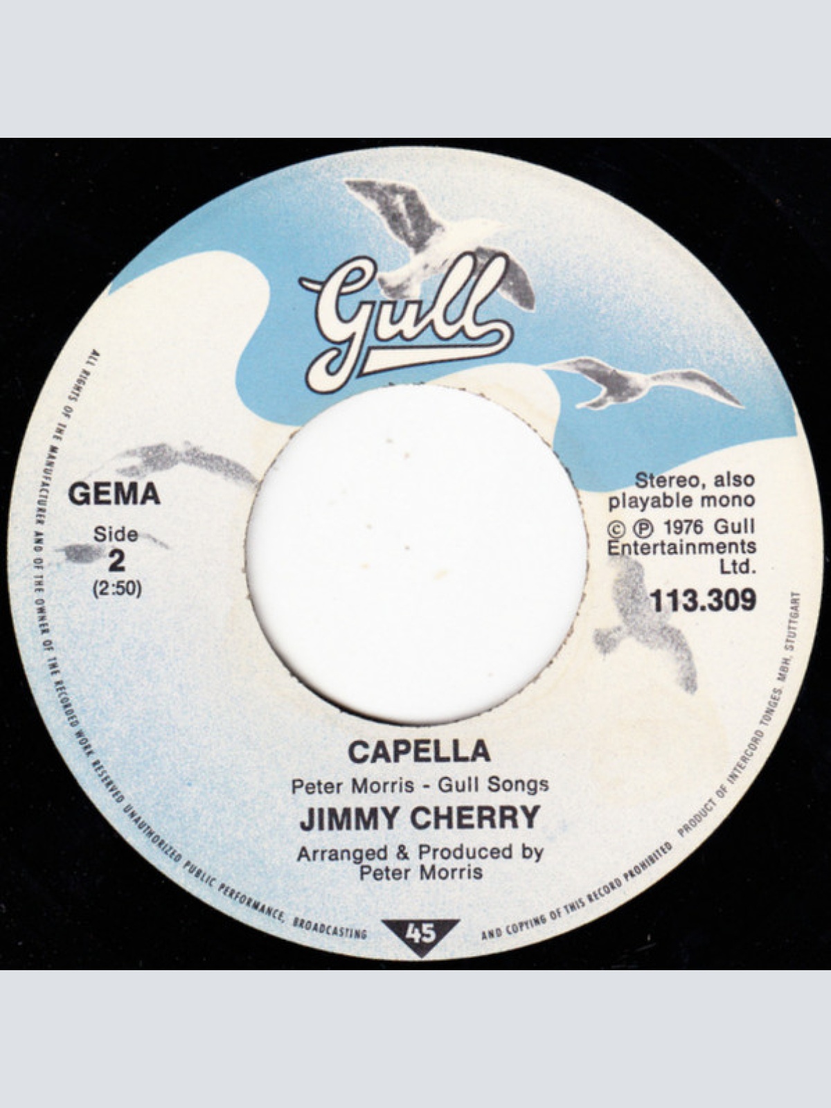 Vinyl / Jimmy Cherry - Slow Burning