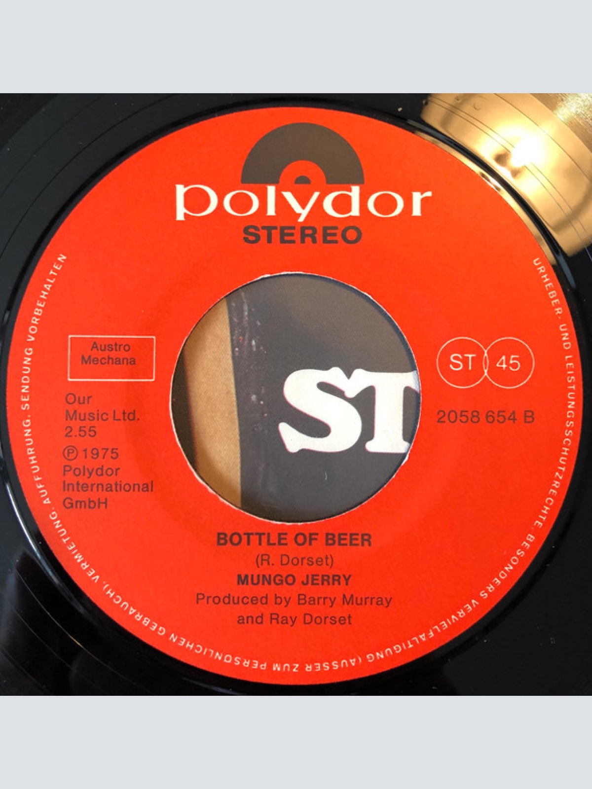 Vinyl / Mungo Jerry - Hello Nadine