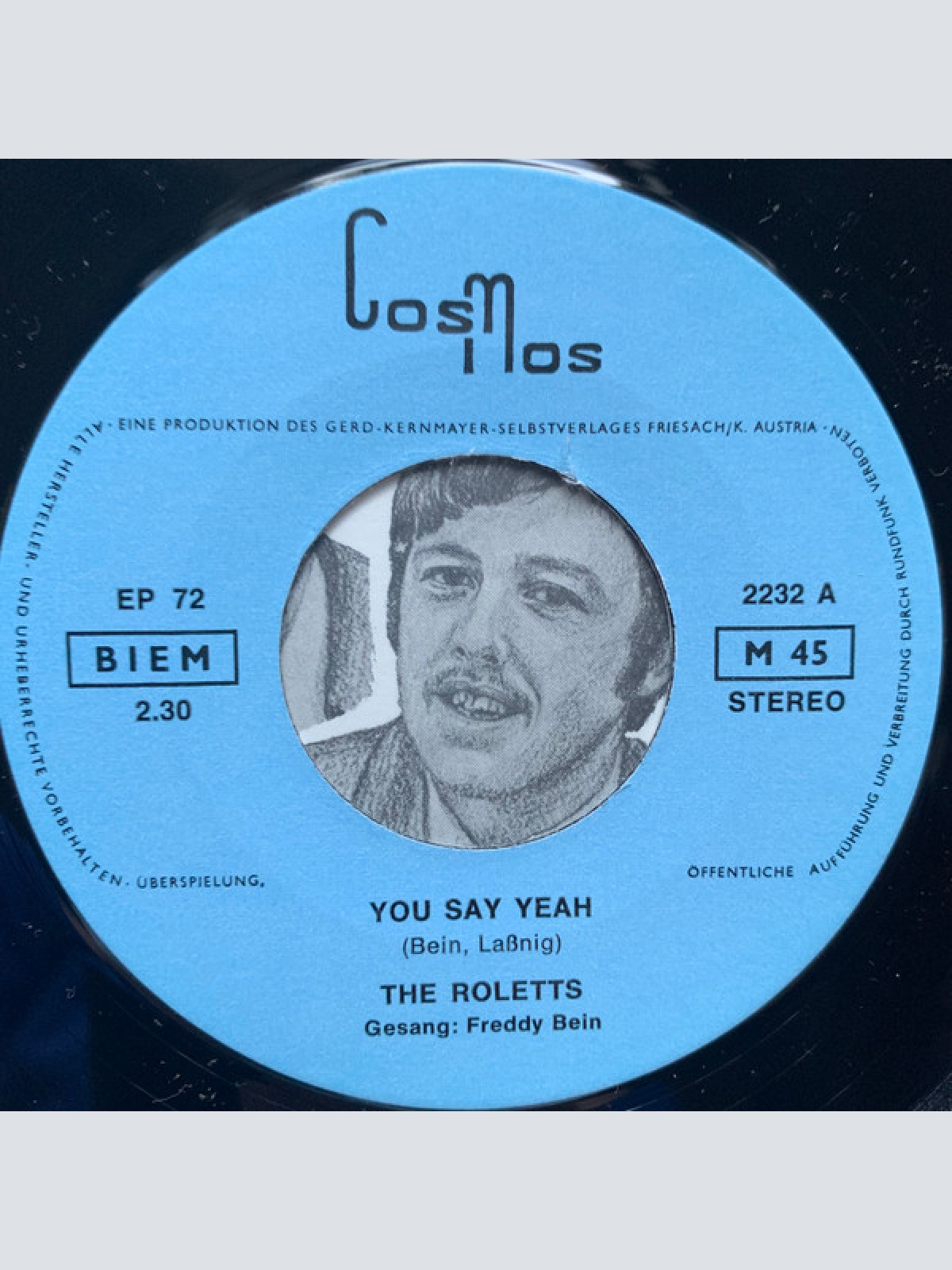 Vinyl / The Roletts - You Say Yeah / The Colour Of Your Hair