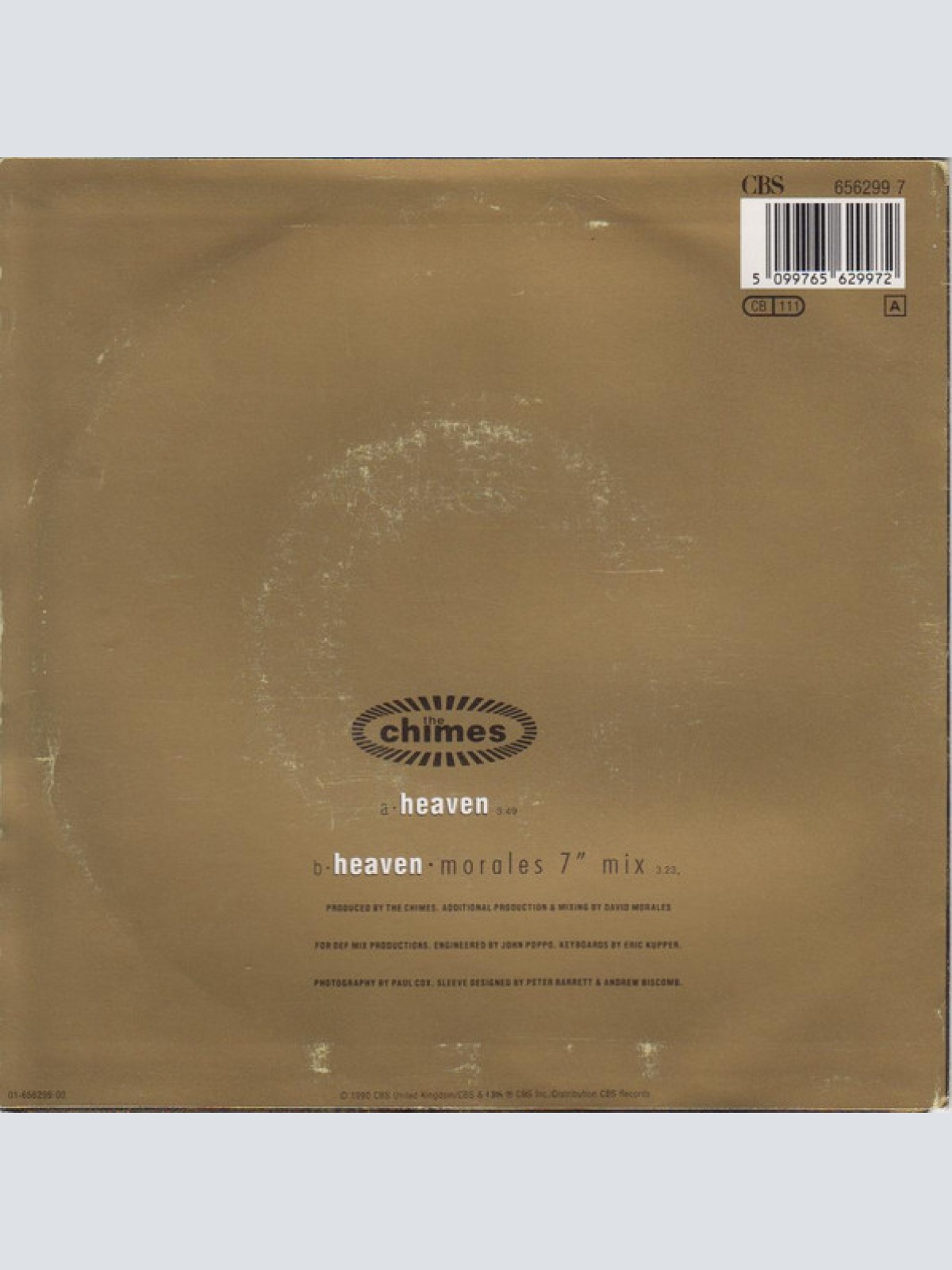 Vinyl / The Chimes - Heaven