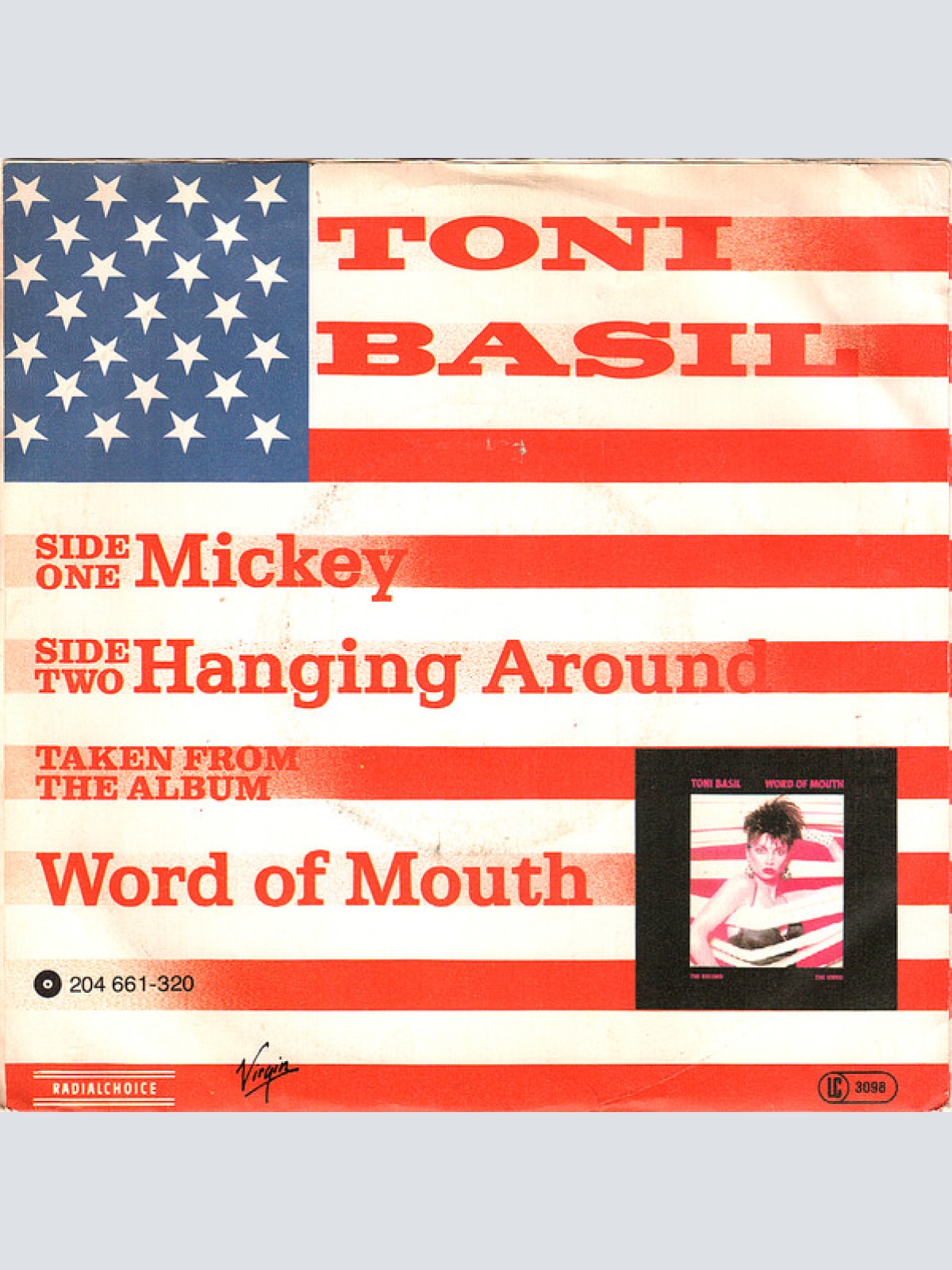 Vinyl / Toni Basil - Mickey